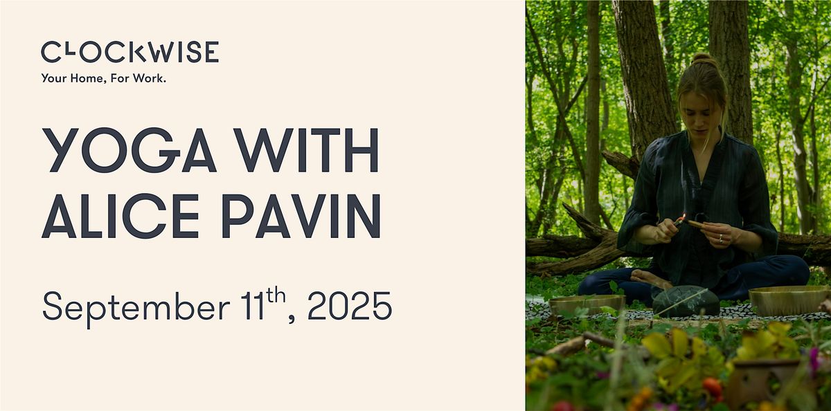 Yoga with Alice Pavin