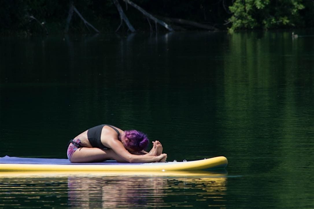 SUP YOGA ON LAKE ALLATOONA