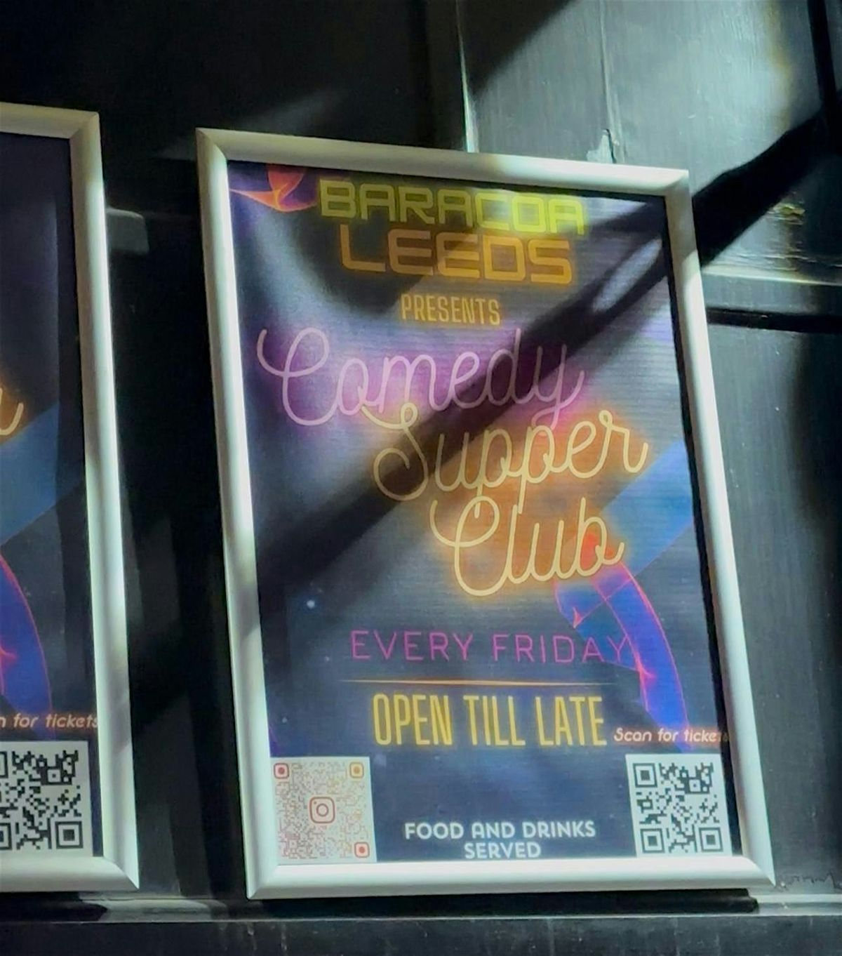 LEEDS COMEDY SUPPER CLUB