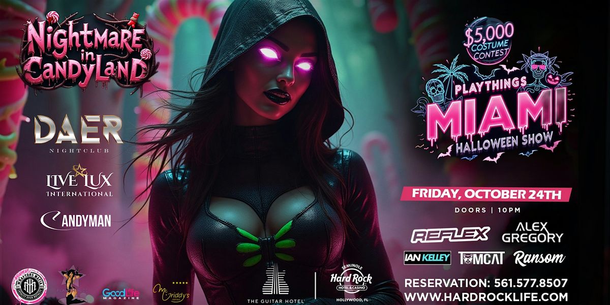 Nightmare in Candyland \u2013 Start your Halloween week hard at Daer Nightclub