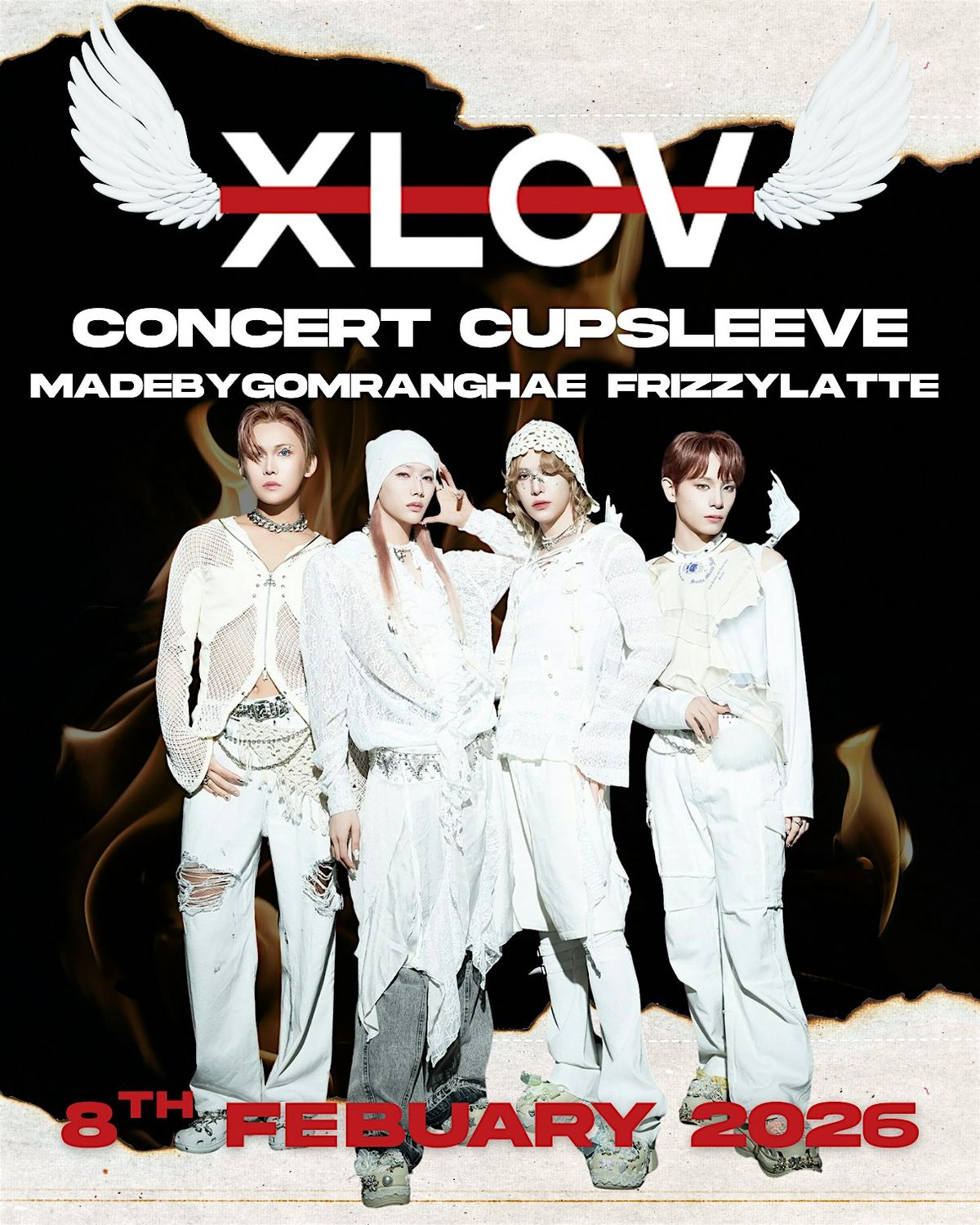 XLOV Concert Cupsleeve Event