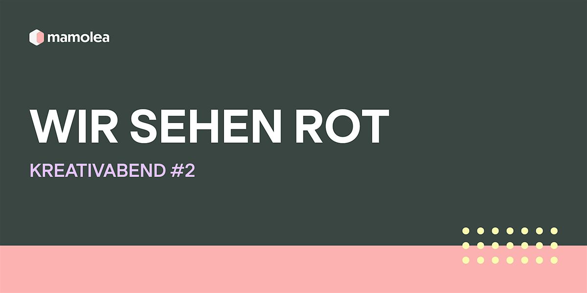 Kreativabend #2: Wir sehen rot \u2013  Wut bei uns und unseren Kindern
