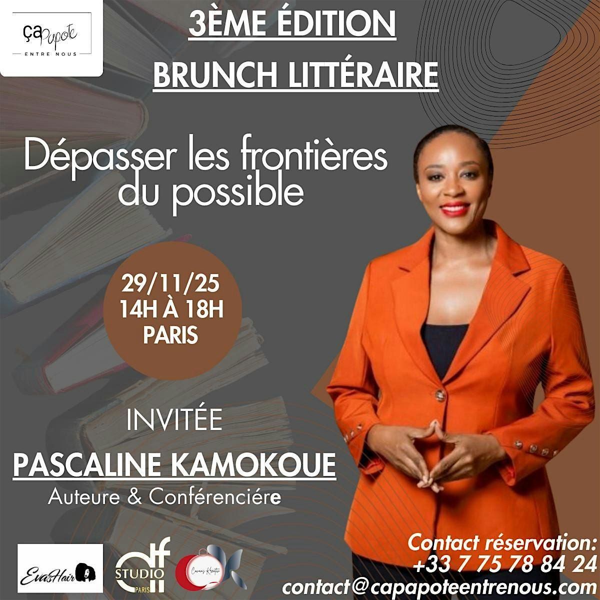 3 \u00e9dition du Brunch litt\u00e9raire