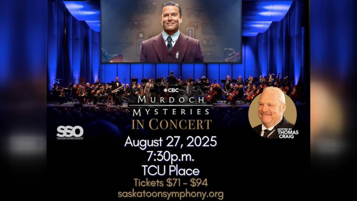 Parking Regina Symphony Orchestra Pops: Murdoch Mysteries