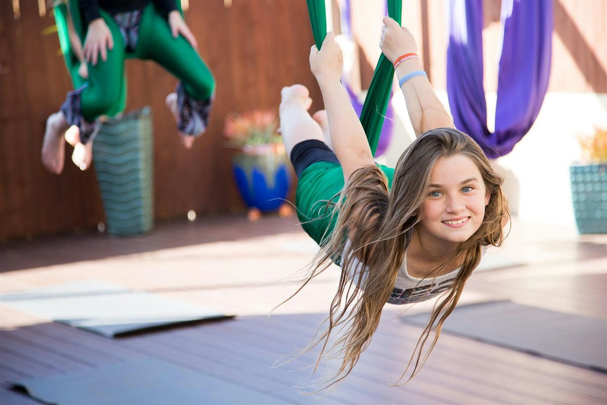 Kids Aerial Yoga and Crafts