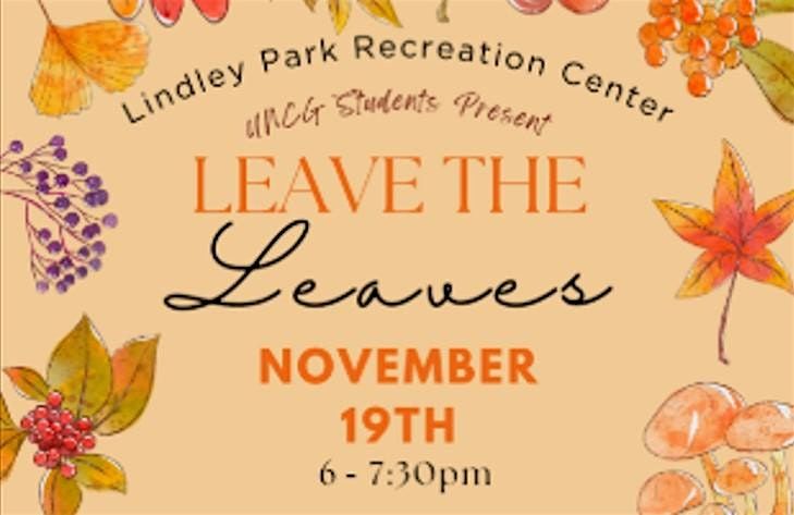 Leave the Leaves Family Night