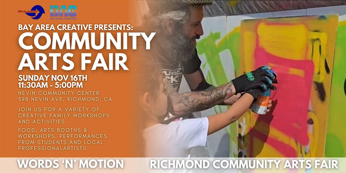 Richmond Arts Fair & Words N Motion Show