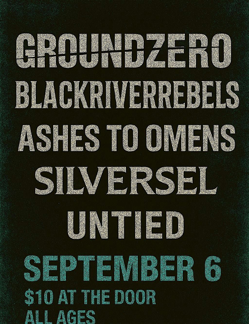 BlackRiverRebels, Ashes To Omens, Silversel, Untied