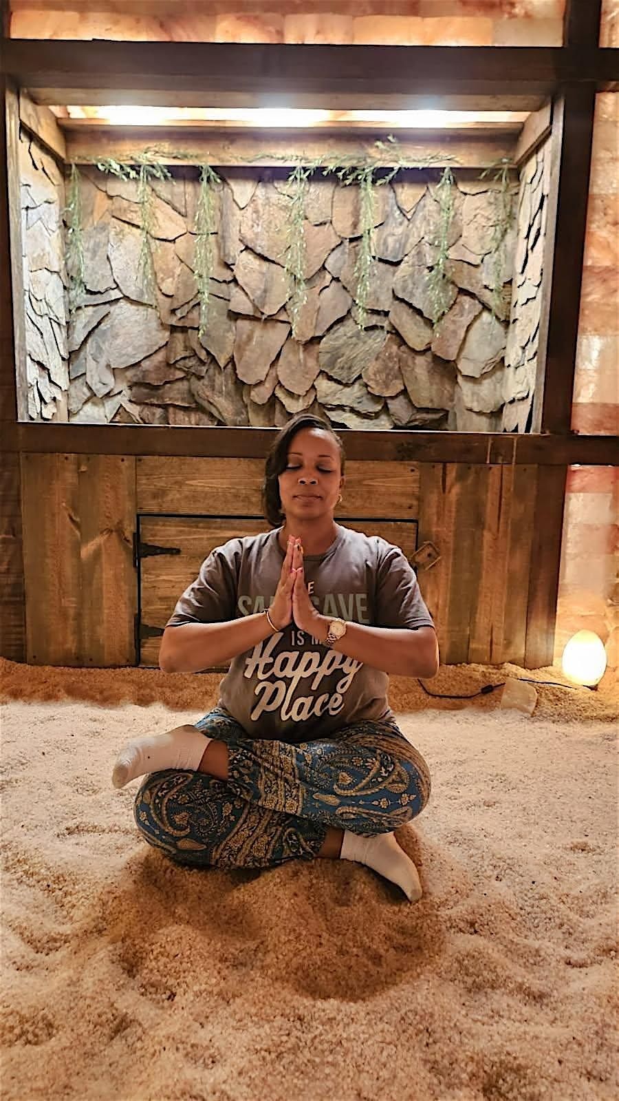 Salt Cave Yoga with Tenisha Camille