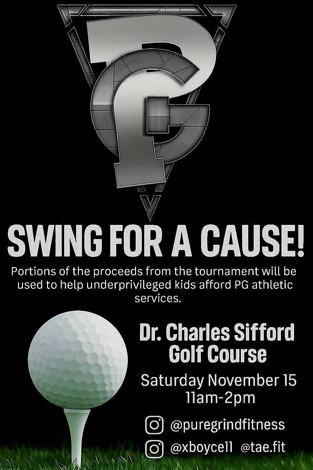 Swing for a Cause Golf Event