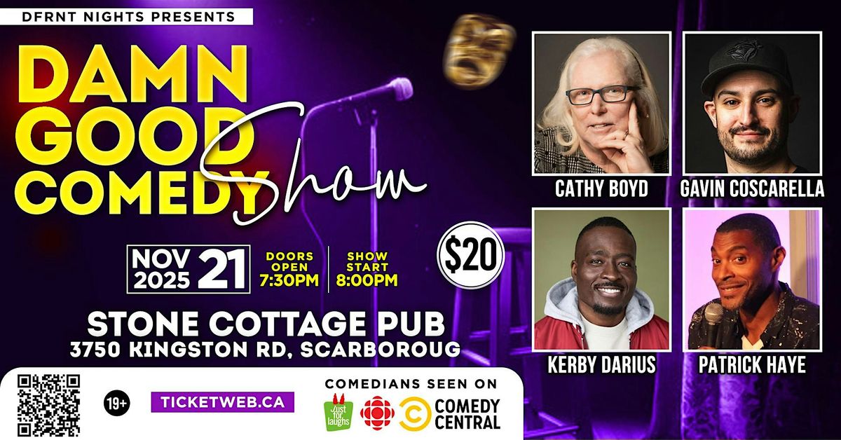 Damn Good Comedy Show - Scarborough