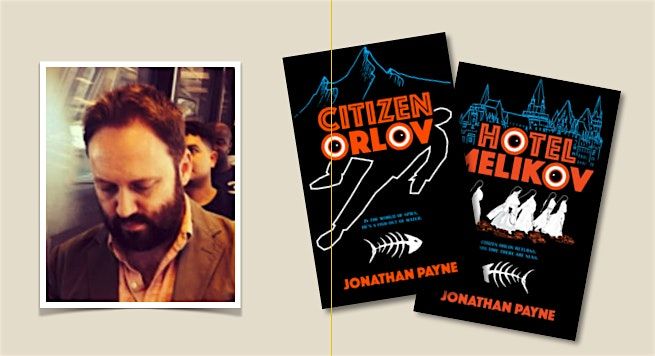 Jonathan Payne is coming to Elaine's Literary Salon