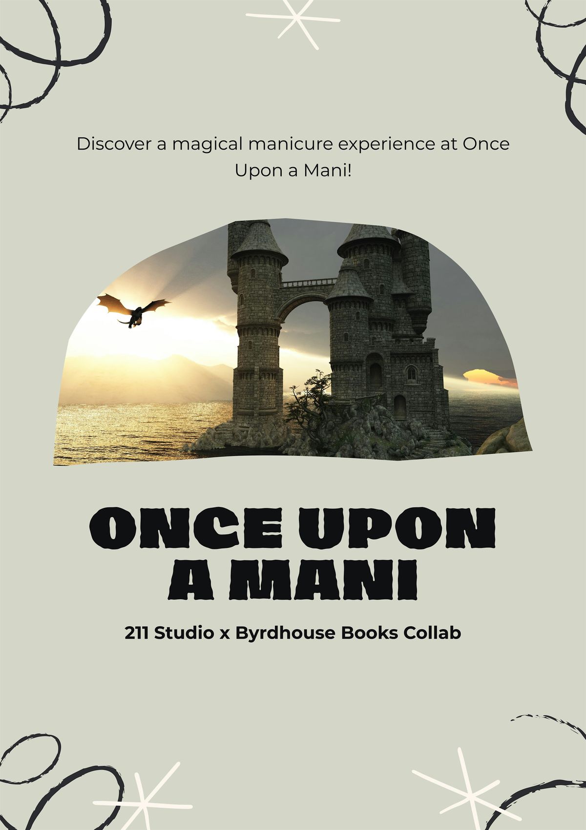 Once Upon A Mani - 211 Studio x Byrdhouse Books Collab