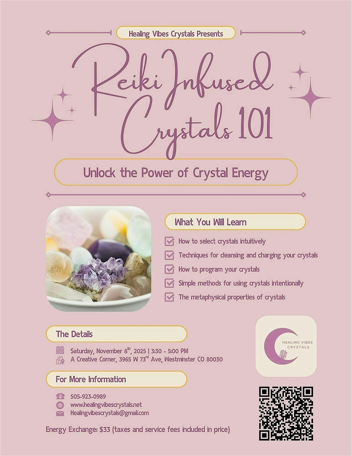 Reiki Infused Crystals 101
