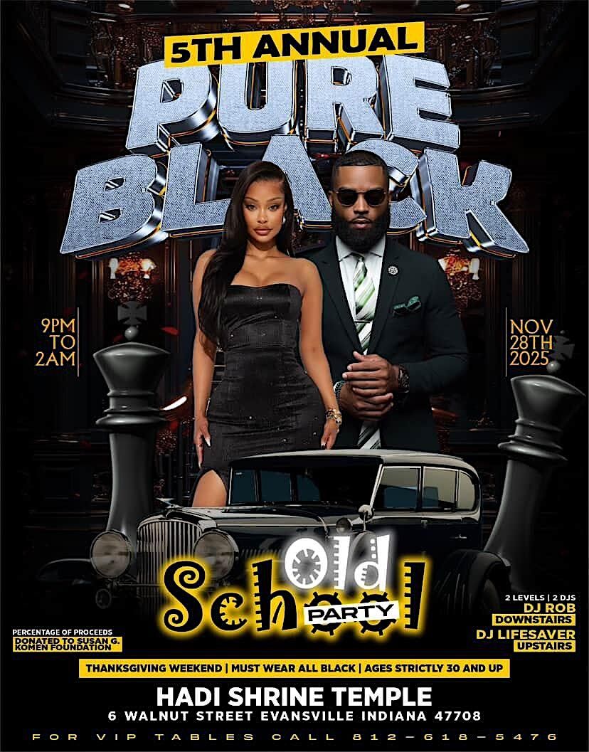 5th Annual Pure Black Old School Party