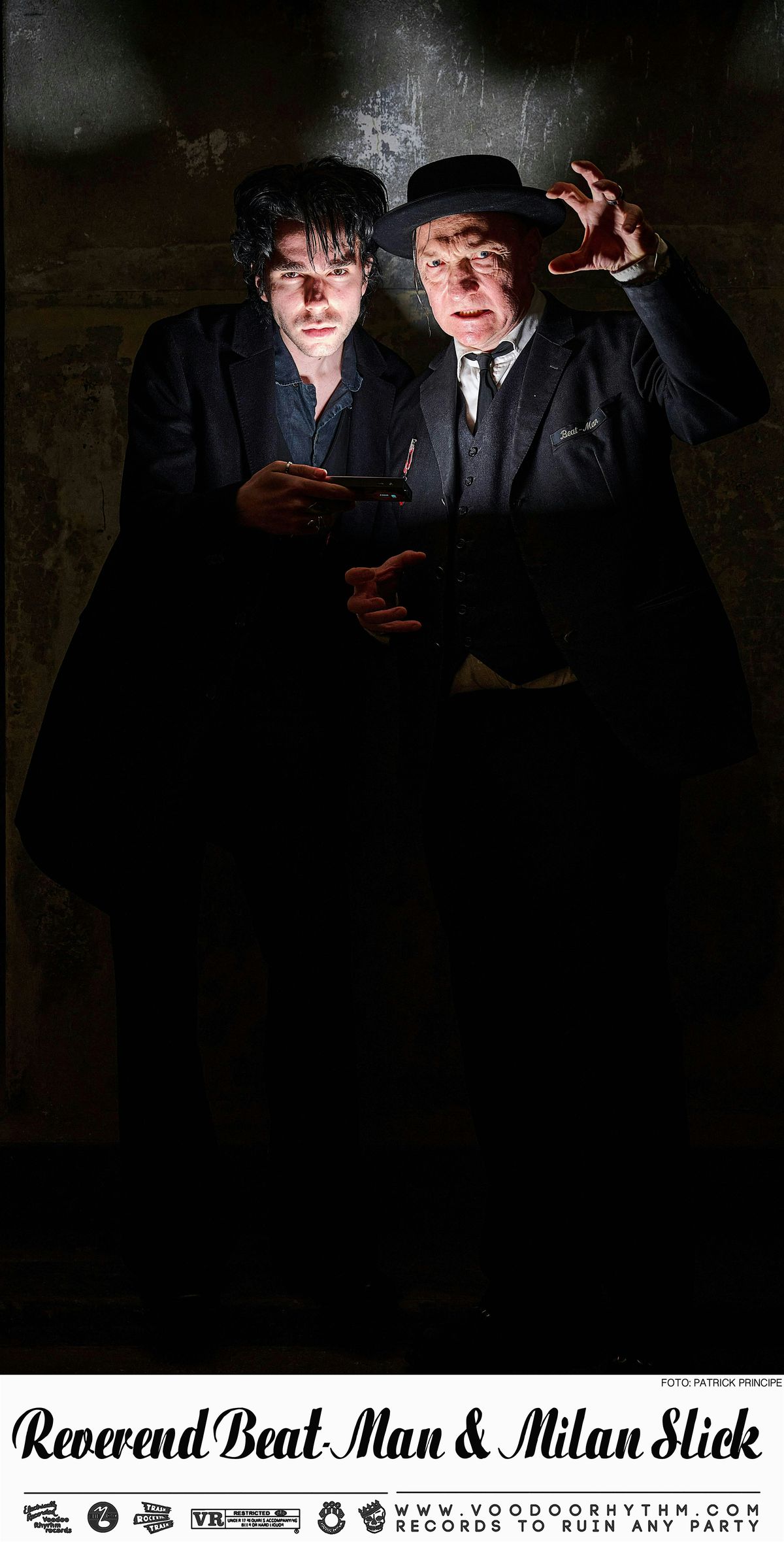 HOLY FINGERS PRESENT: REVEREND BEAT-MAN & MILAN SLICK (CH)