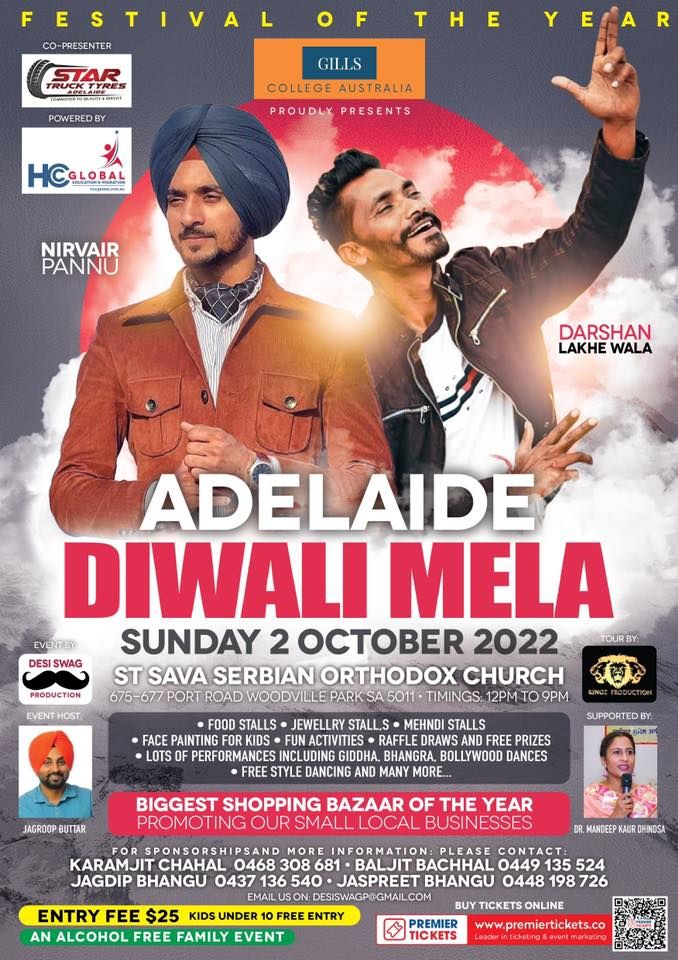 ADELAIDE DIWALI MELA St Sava Serbian Orthodox Church and Parish