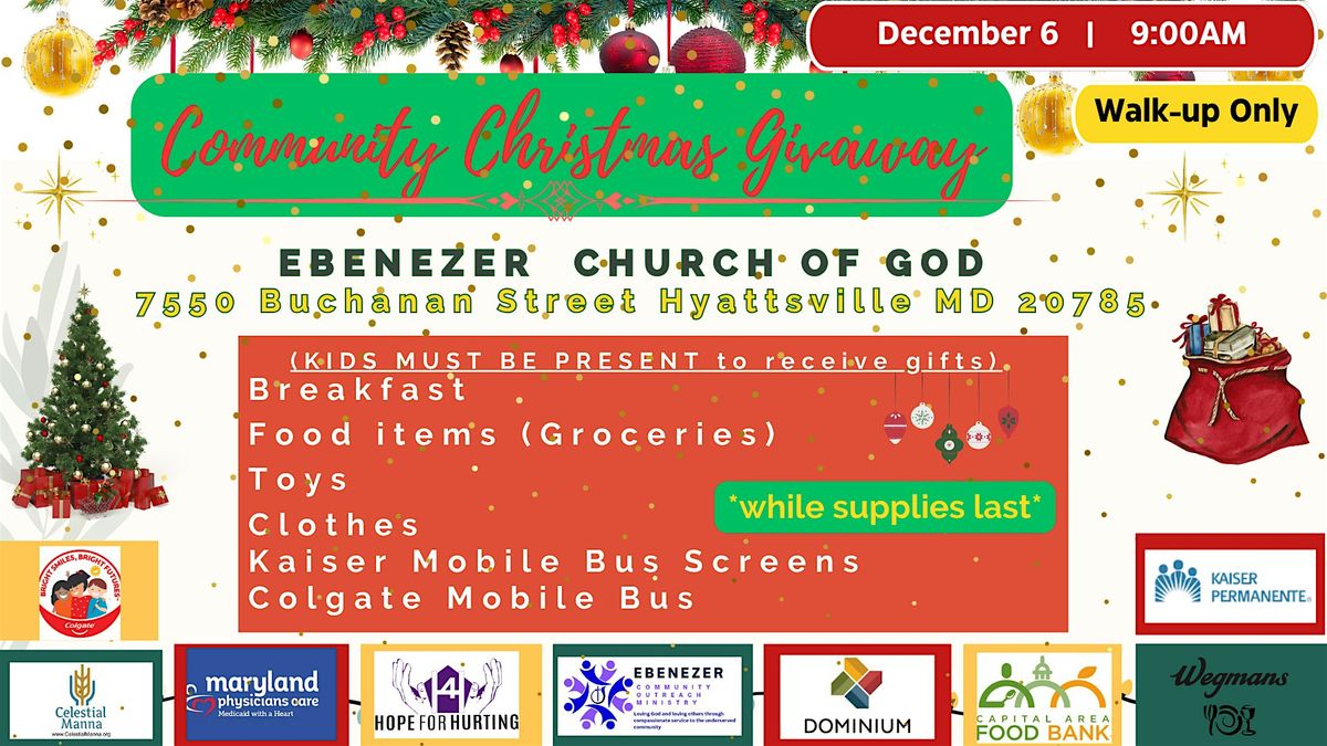 Community Christmas Giveaway