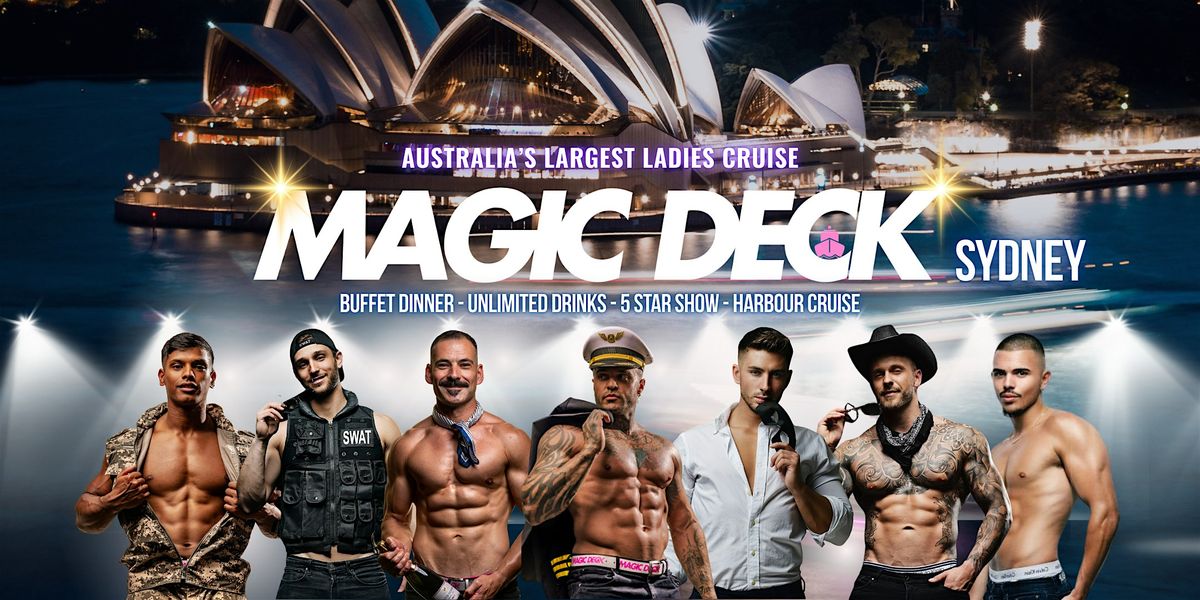 THE MAGIC DECK - Sydney's Hottest Yacht Party LIVE - DECEMBER 10TH