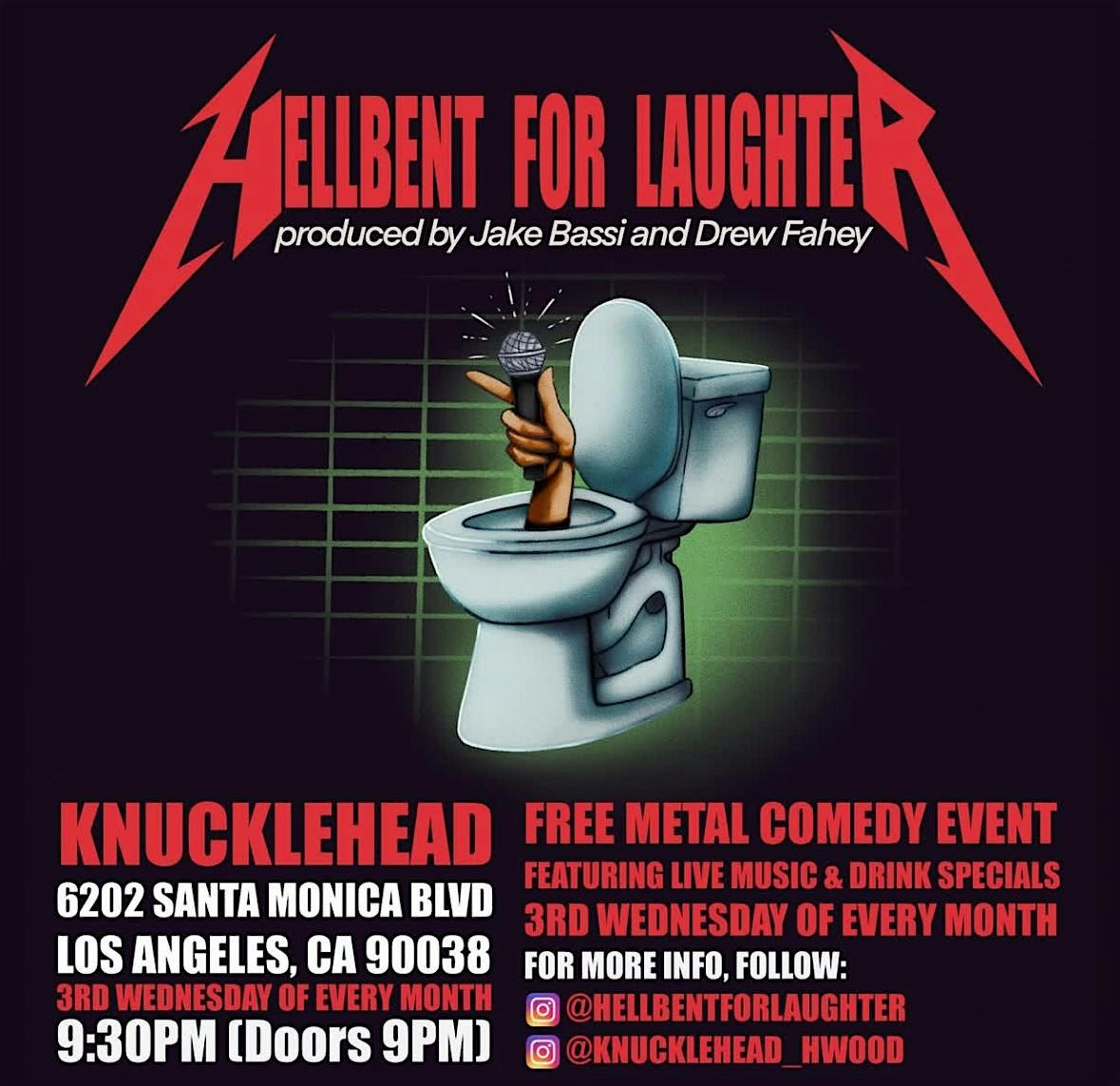 Hellbent for Laughter: A Metal Comedy Event