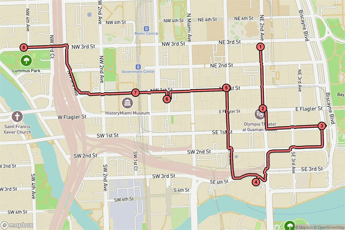 Miami Audio Tour: Echoes of Downtown\u2014Time, Towers & Tales