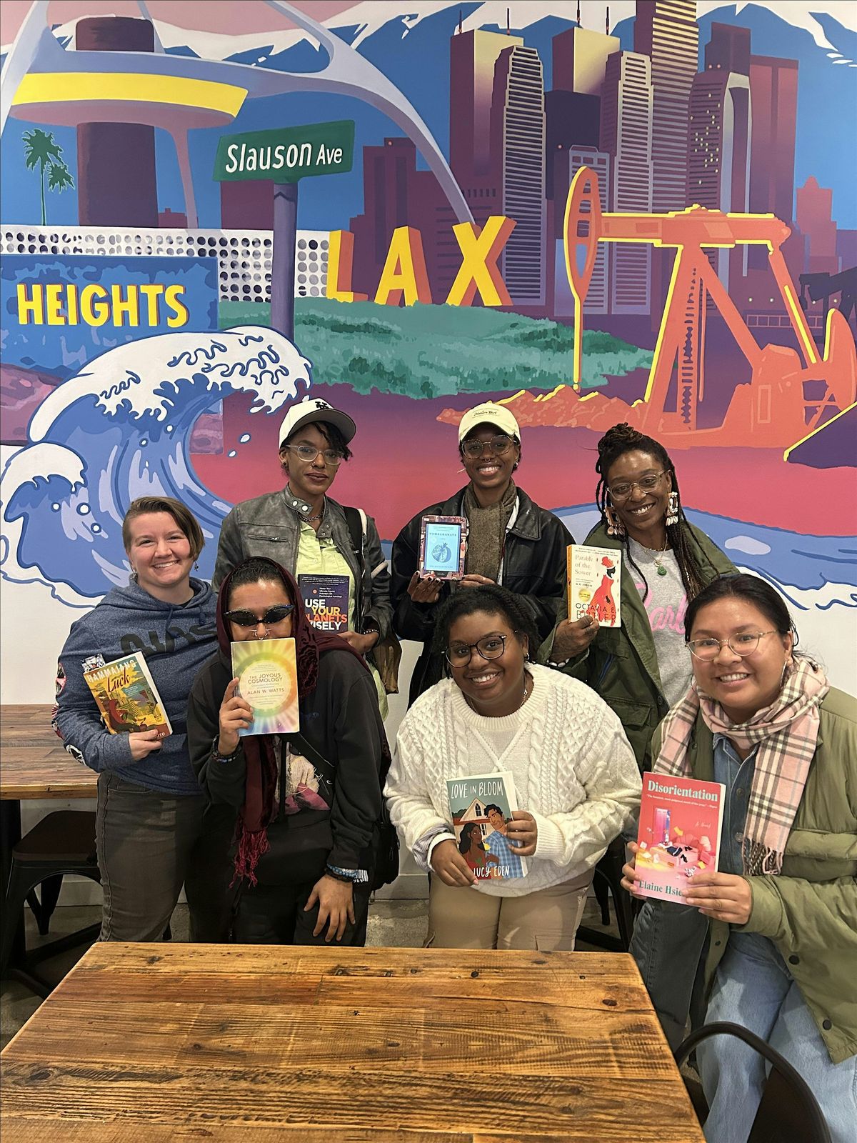 Silent BIPOC Book Club in West Los Angeles