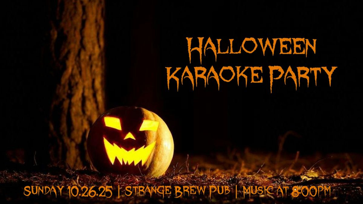 Halloween Karaoke Party