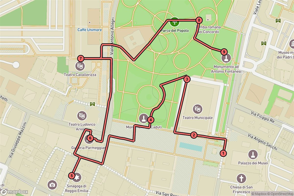 Reggio Emilia Audio Tour: Stages, Statues, and Stories Unveiled