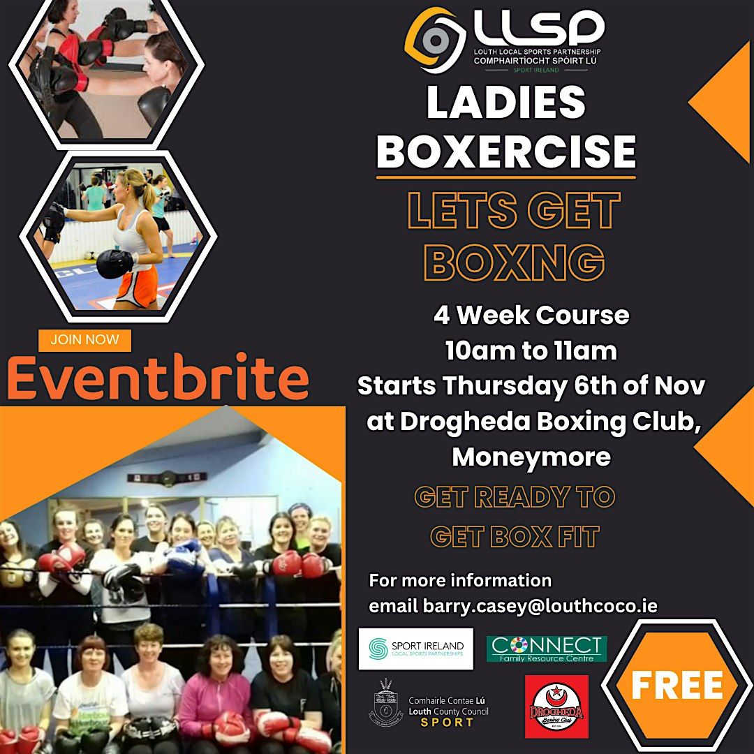 Ladies Boxercise  -  Thursday 6th of Nov at 10am 4 wks