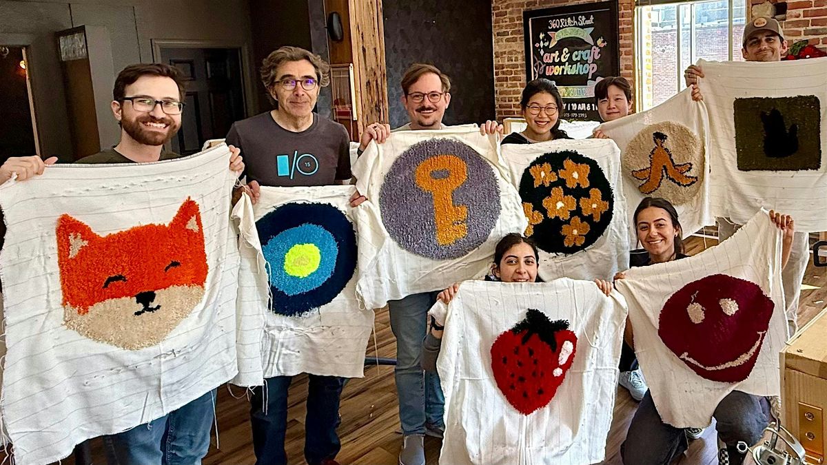 Make Your Own Rug | Rug Tufting Workshop San Francisco