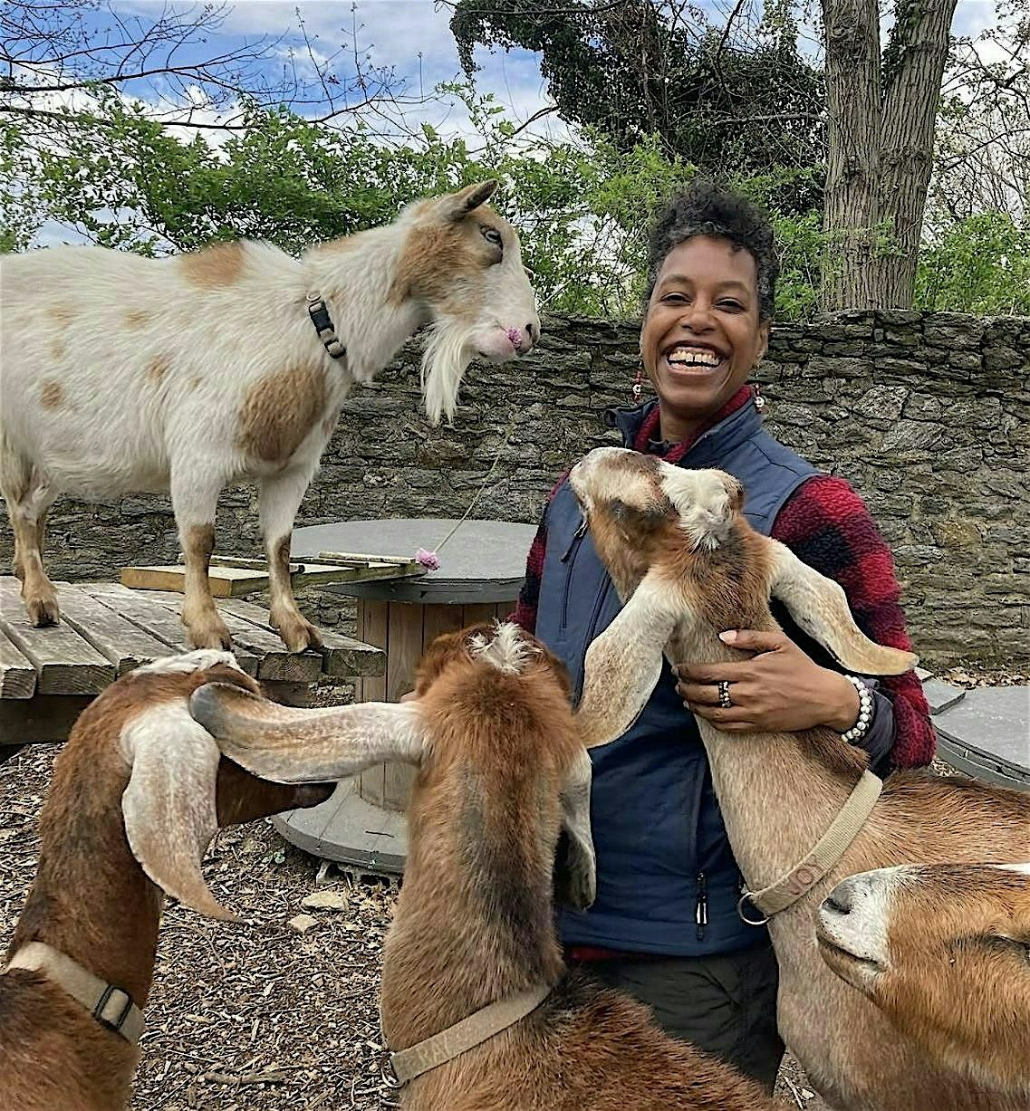 FREE Holiday Season Grief Walk in Nature w\/ GOATS