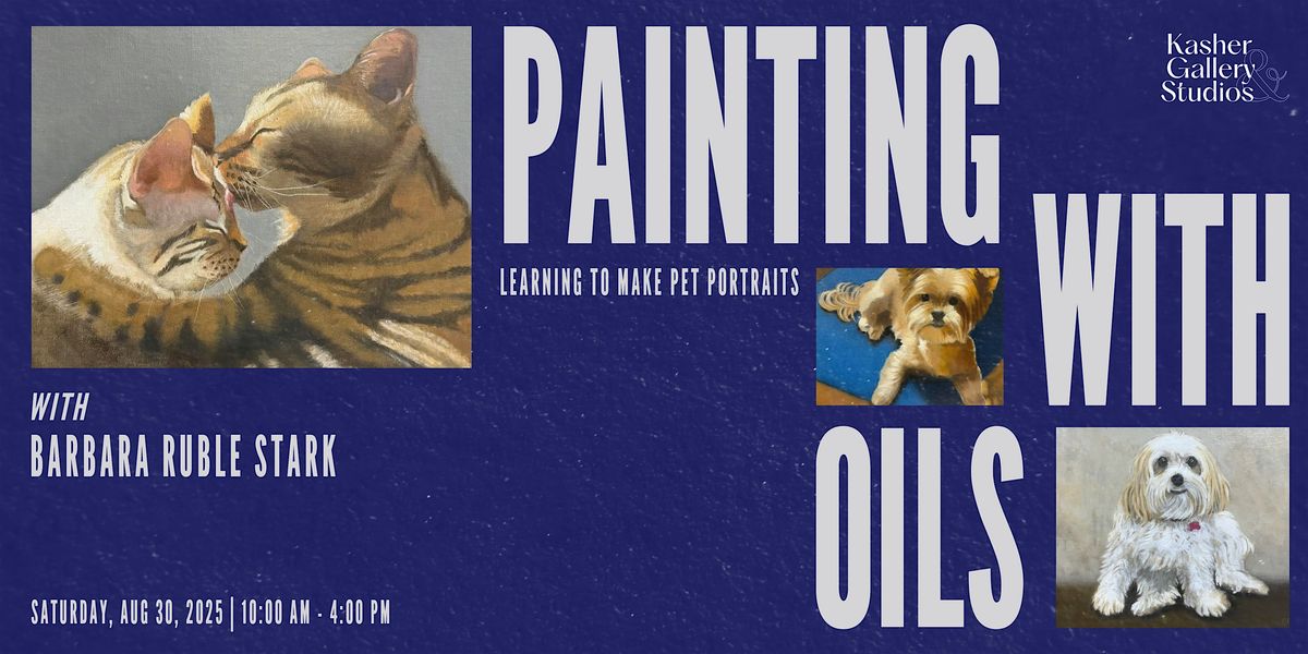 Painting with Oil | Learning to Make Pet Portraits