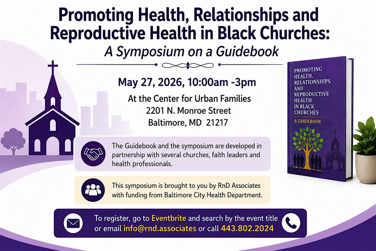 Promoting Health, Relationships & Reproductive Health in Black Churches
