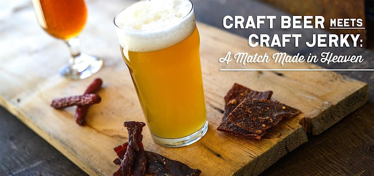 Jerky & Beer pairing flights at The Vineyard at Hershey