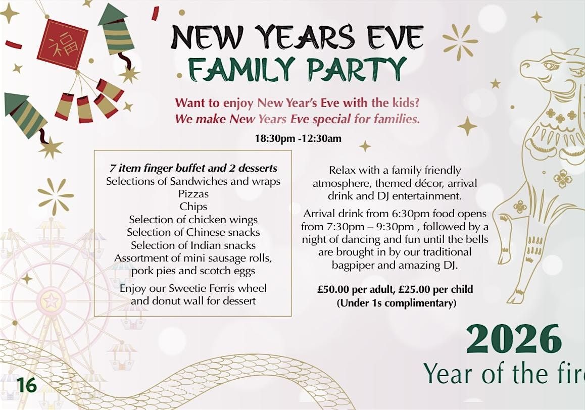 New Years Eve Family Party