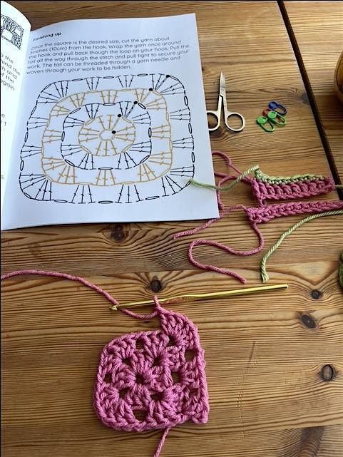 Tea Talks & Tiny Stitches: Crochet 102