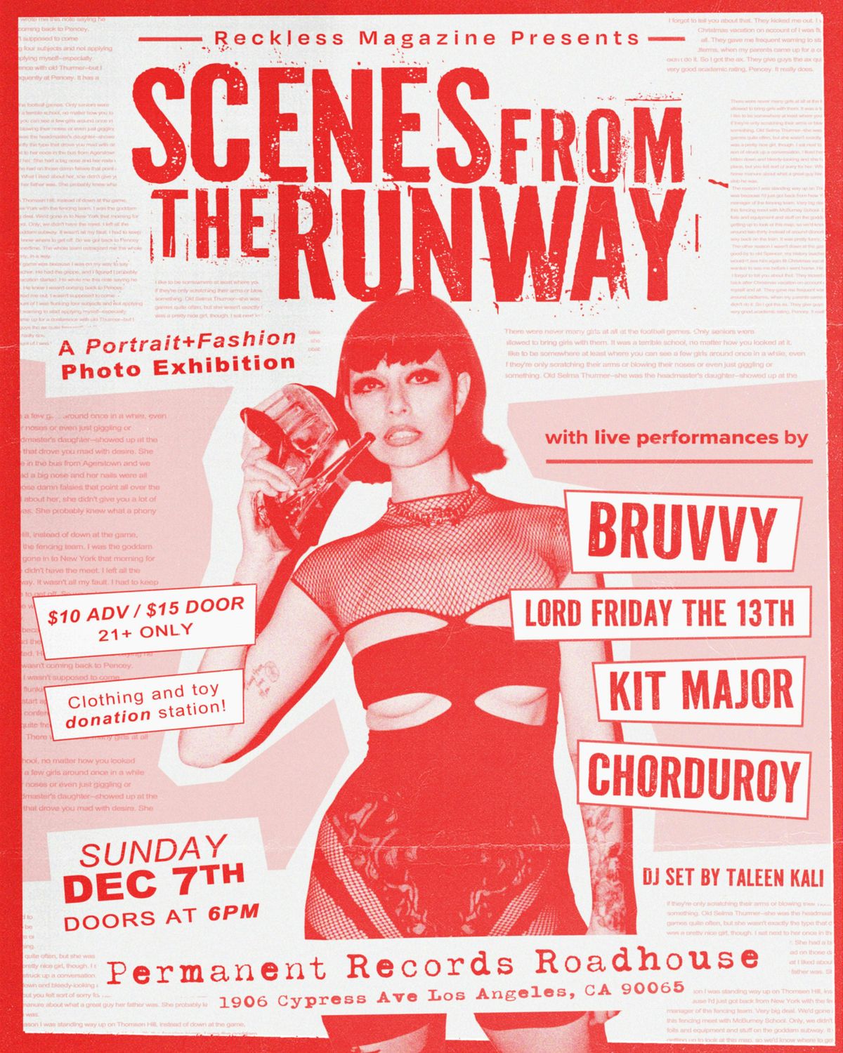 Bruvvy, Lord Friday the 13th, Kit Major, Chorduroy