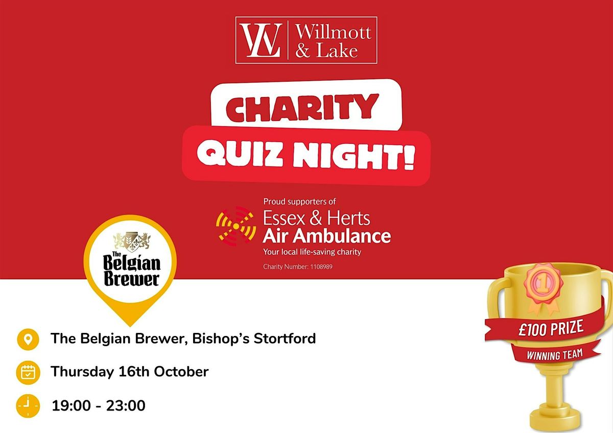 Willmott & Lake - Charity Quiz!
