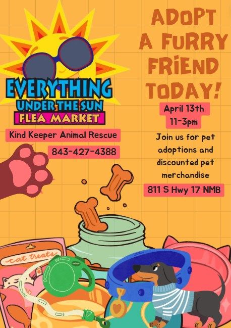 Pet Adoptions & Merch @ Everything Under the Sun Flea Market | 811 ...