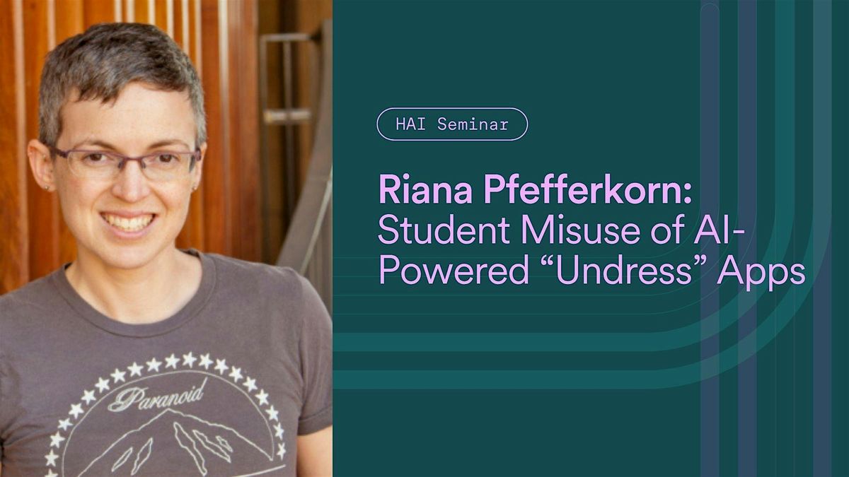 HAI Seminar with Riana Pfefferkorn