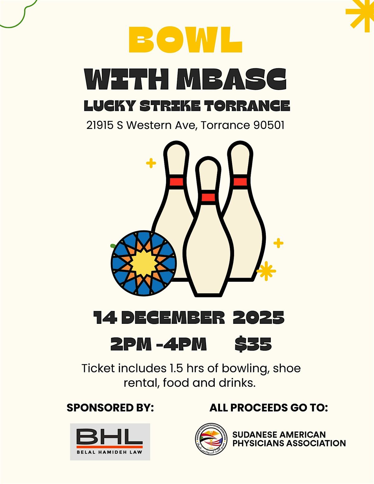 Sunday Bowling with MBASC!