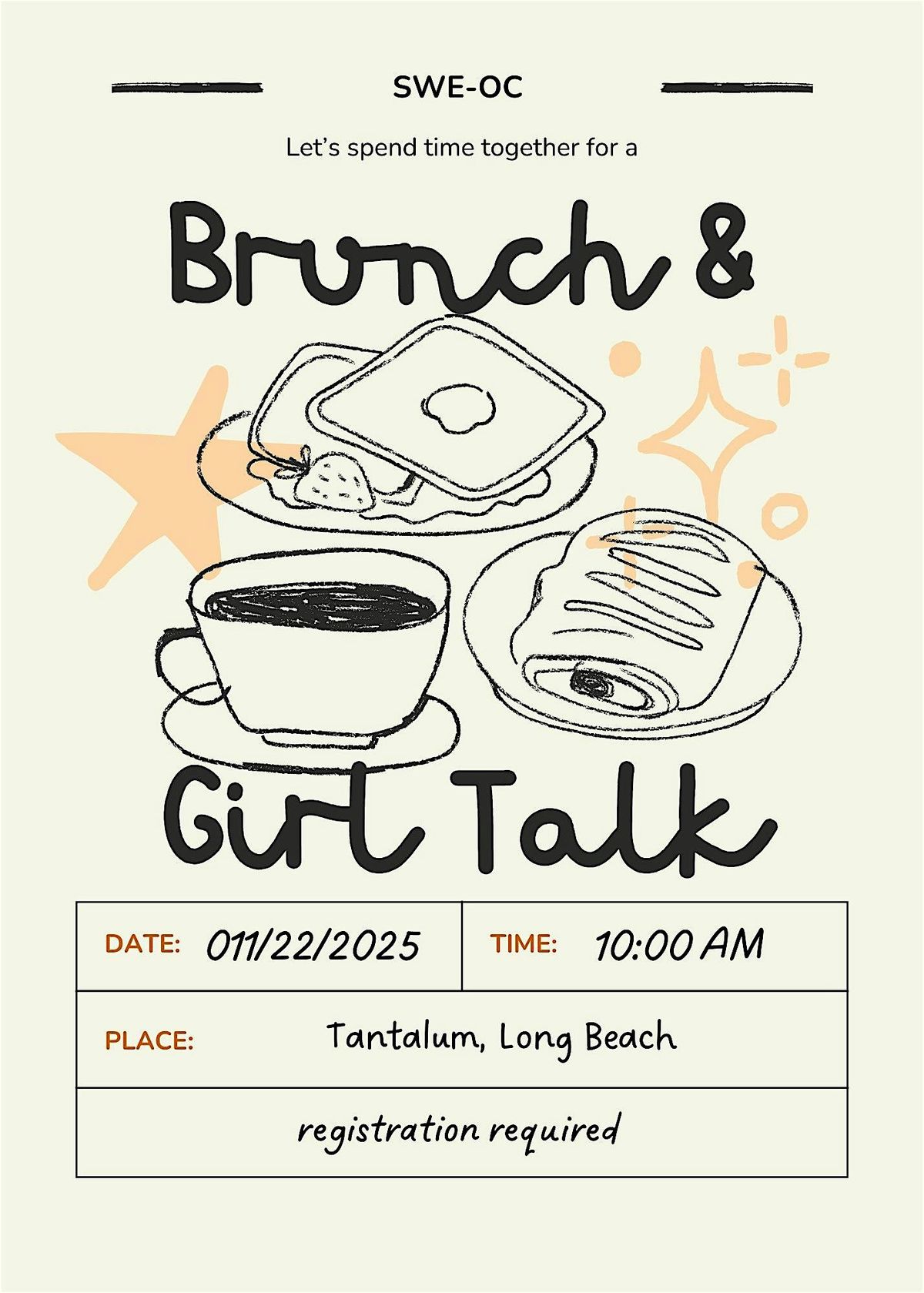 SWE- OC Brunch and Girl Talk