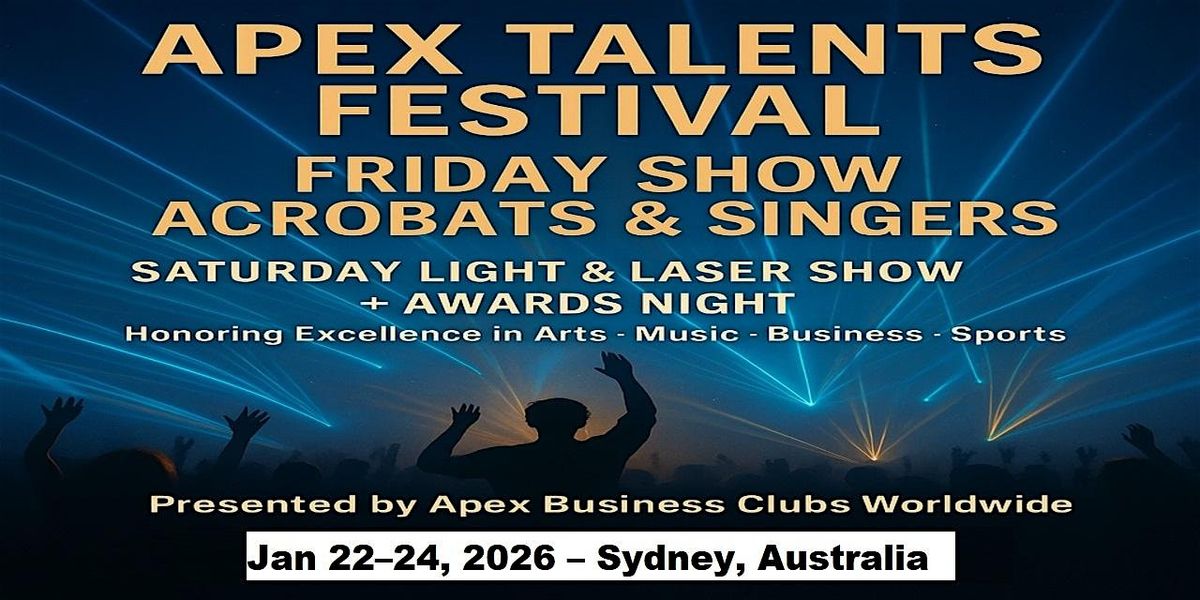 Apex Talent Shows in Sydney, Australia
