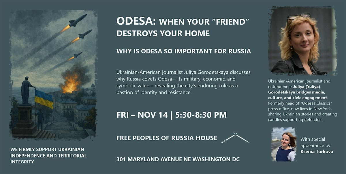 Odesa: When Your \u201cFriend\u201d Destroys Your Home
