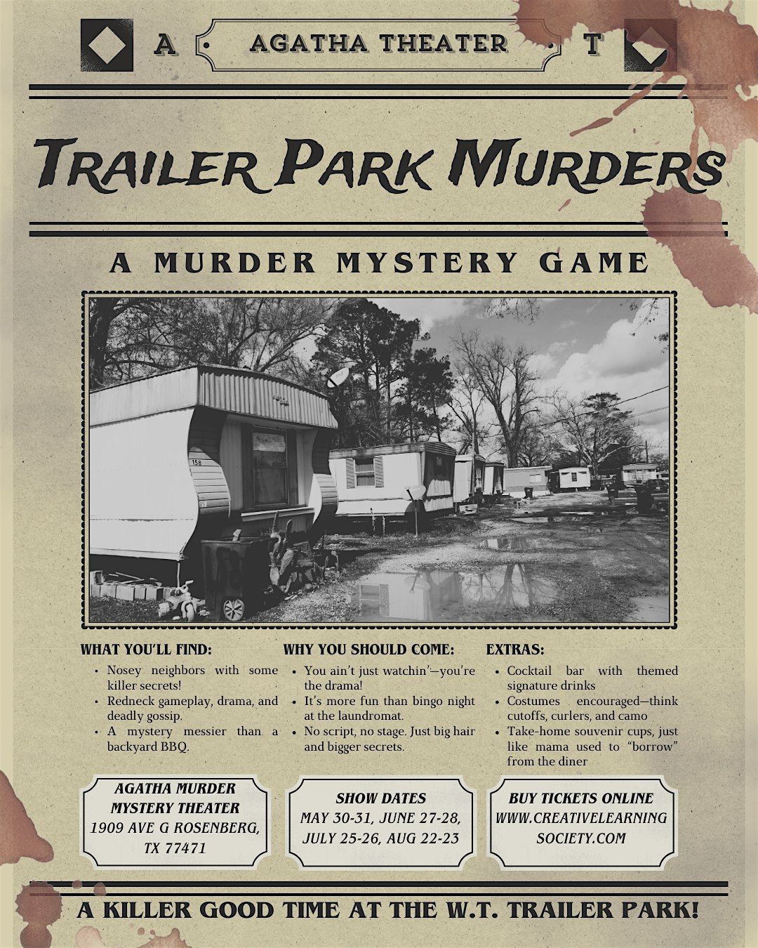 The Trailer Park Murders - A M**der Mystery Game Night