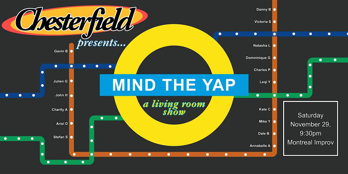 Mind The Yap (A Living Room Show)