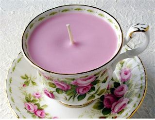 Upcycled Tea Cup Candle Class