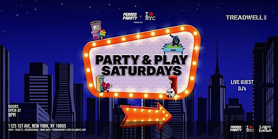 PARTY & PLAY SATURDAY @  TREADWELL  PARK  UES