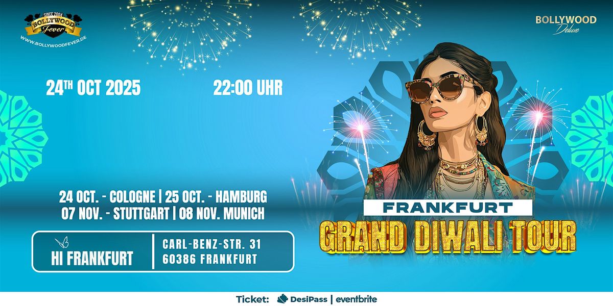 GRAND DIWALI SPECIAL Bollywood Night in Frankfurt