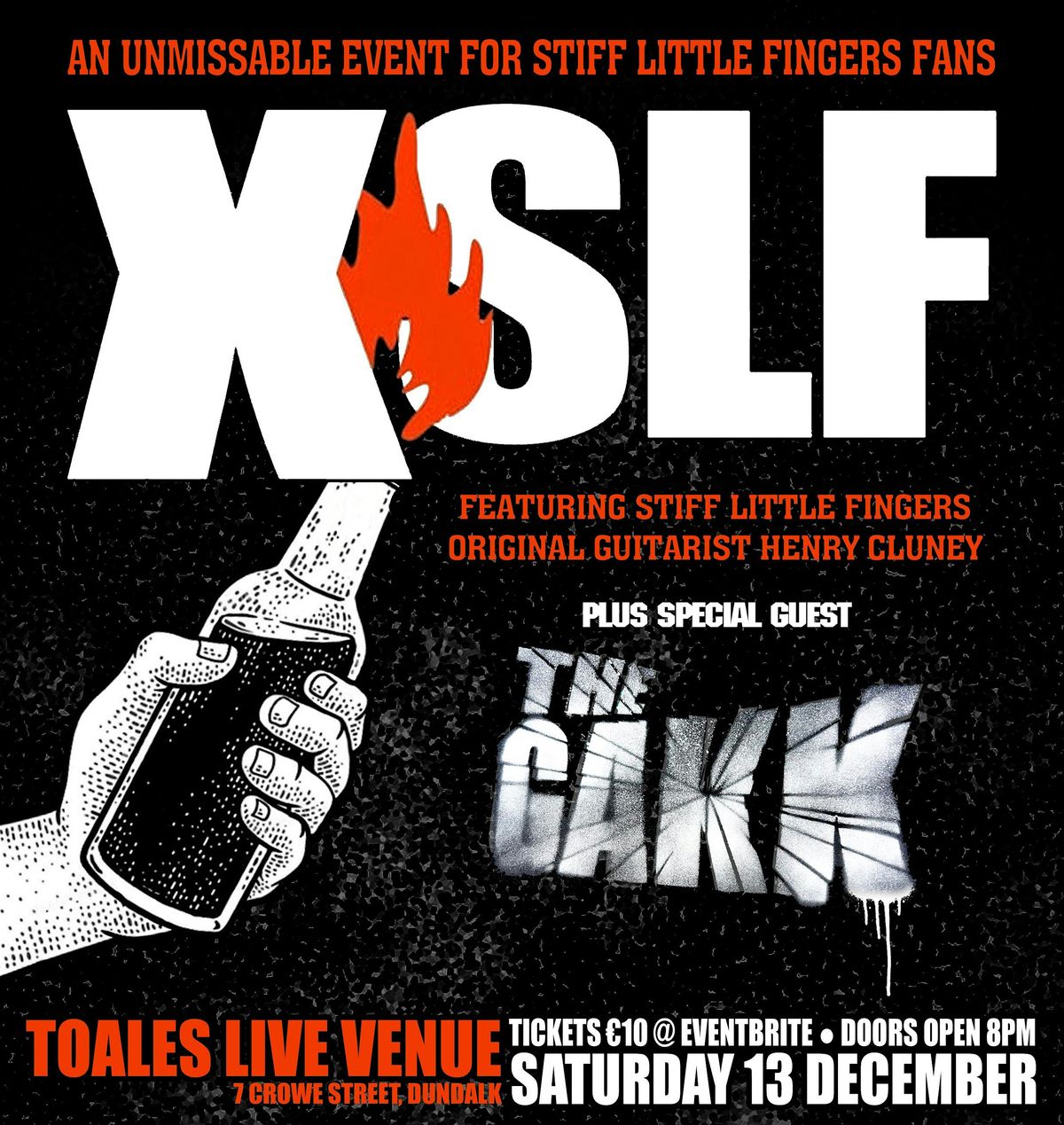 XSLF + The Gakk - Toales, Dundalk - Sat 13 Dec - Doors Open 8pm